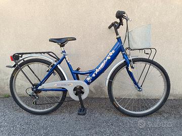 Bici da ragazza, 8-13 anni, ruote da 24"