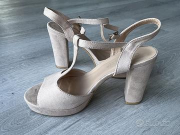 Scarpe Decolleté tacco alto rosa