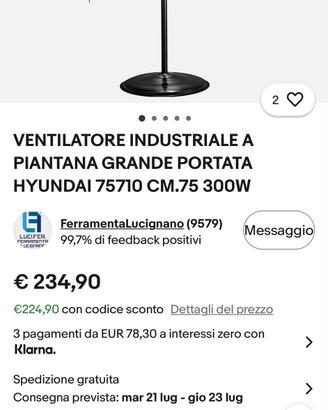 VENTILATORE PIANTANA 