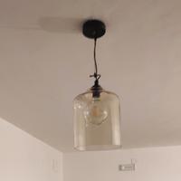 Lampadario Ideal lux modello bistrot