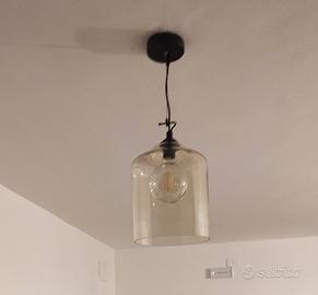 Lampadario Ideal lux modello bistrot