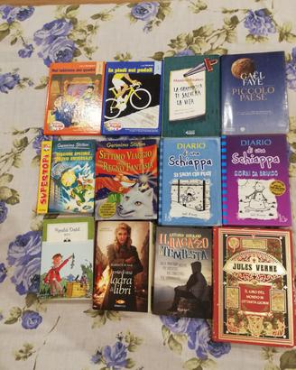 lotto 12 libri per bambini e ragazzi 