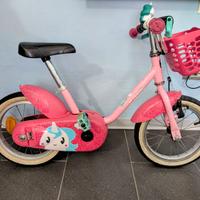 Bici bambina 14" 3/6 anni