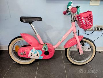 Bici bambina 14" 3/6 anni