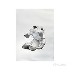 Disegno a matita di un ibrido, 50x70 cm