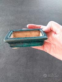 Vaso per bonsai rettangolare piccolo