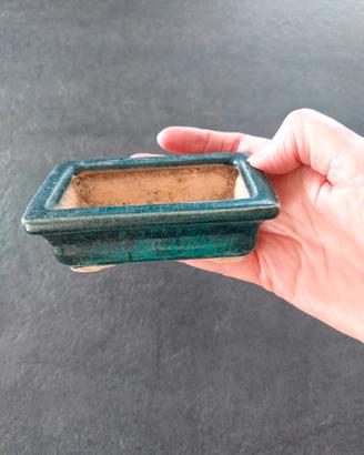 Vaso per bonsai rettangolare piccolo