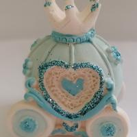 bomboniera carrozza reale maschietto 