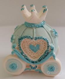 bomboniera carrozza reale maschietto 