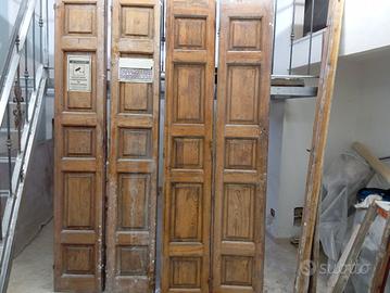 porte di legno per esterno vintage