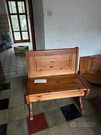 Giropanca angolare legno massicio