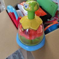 Chicco - Trottola Tartaruga con Palline Colorate (