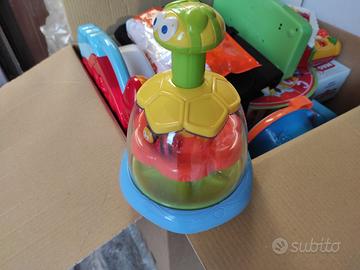 Chicco - Trottola Tartaruga con Palline Colorate (