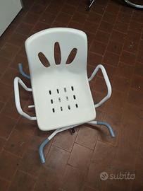 SEDIA PER VASCA DA BAGNO GIREVOLE
