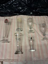 Bicchieri con loghi vari