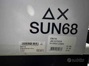 SUN68 SNEAKERS Z35115 06 GRIGIO