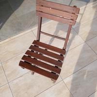 sedie legno pieghevoli 