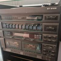 Impianto Hi‑Fi Phonola vintage