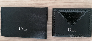 Specchietto DIOR originale in simil pelle lucida