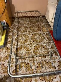 Base con rete per letto singolo