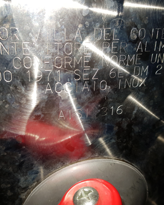 Contenitore acciaio inox