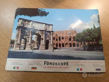 Fonoscope la cartolina che canta