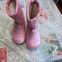 Scarponcini da neve bambina