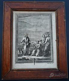 Raffaello Sanzio 1767 Incisione bulino San Pietro 