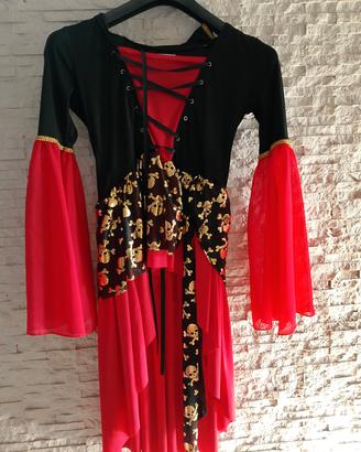 vestito di carnevale  pirata da donna