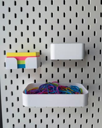 Set box contenitori per pannello IKEA Skadis