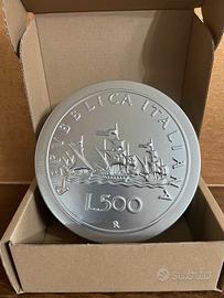 Cofanetto 500 Lire Caravelle 1957 Editalia