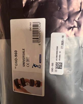 Tutore post-operatorio ginocchio