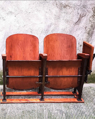 poltrone da teatro francesi anni 40