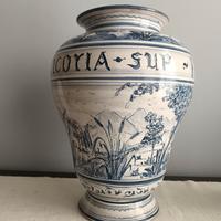 Grande vaso ceramica da farmacia