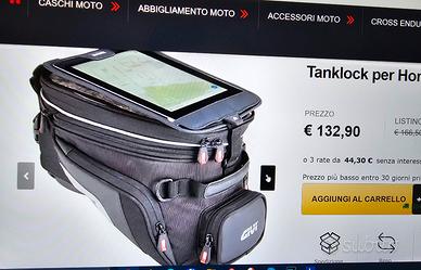 Borsa serbatoio moto