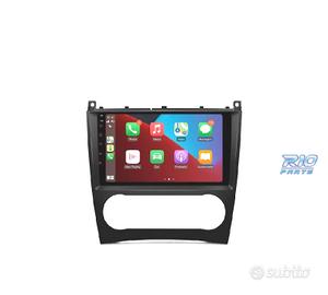 RADIO GPS ANDROID 13 PER MERCEDES CLASSE C W203 CL