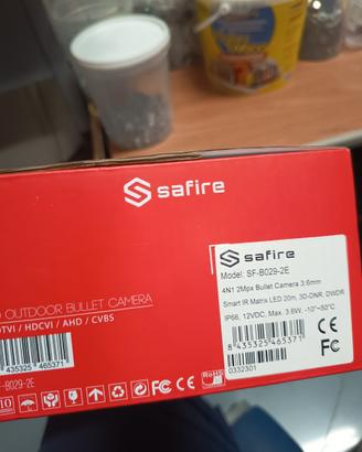 Telecamera Safire Bullet 2MP Full HD 4in1 da Ester