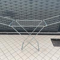 Stendibiancheria alato in acciaio inox GIMI