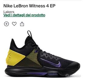 Nike lebron 4 clearance donna giallo