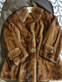 Pelliccia di Visone Pelle Intera