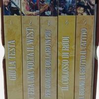 5 VHS Western di Sergio Leone