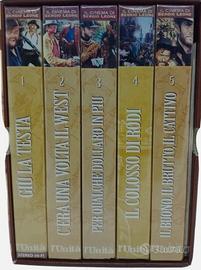 5 VHS Western di Sergio Leone
