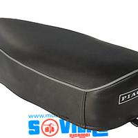 Sella Nera lunga con Scritta Vespa 50 L Special R