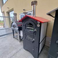 FORNO A LEGNA DA ESTERNO CON BARBECUE FONTANA ROSS
