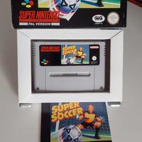 Super Soccer / Snes / Pal Ita / completo