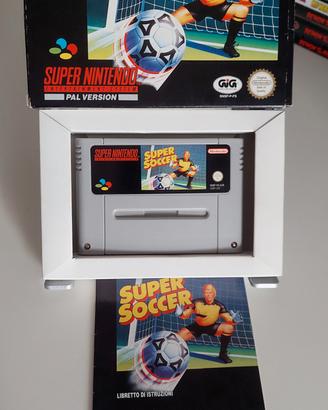 Super Soccer / Snes / Pal Ita / completo