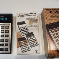 CALCOLATRICE VINTAGE TEXAS INSTRUMENTS TI-1050