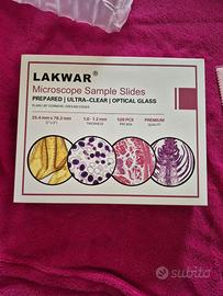 SET DI VETRINI PER MICROSCOPIO - LAKWAR NUOVI