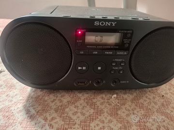 Radio portatile Lettore Cd Usb MP3 nuovo Sony
