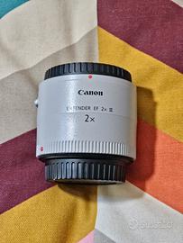 Canon moltiplicator duplicatore EXTENDER EF 2X III